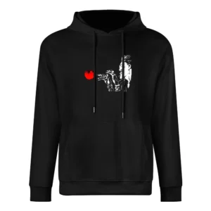 Apple ryuuk shinigami Death Note manga anime European Size Men Hoodie