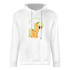 Applejack My Little Pony European Size Men Hoodie