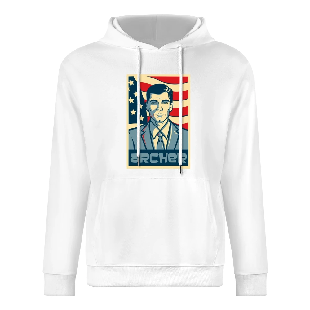 Archer American Hope Style Poster Fun Graphic European Size Men Hoodie