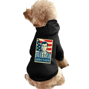 Archer American Hope Style Poster Fun Graphic Pet Apparel Clothes