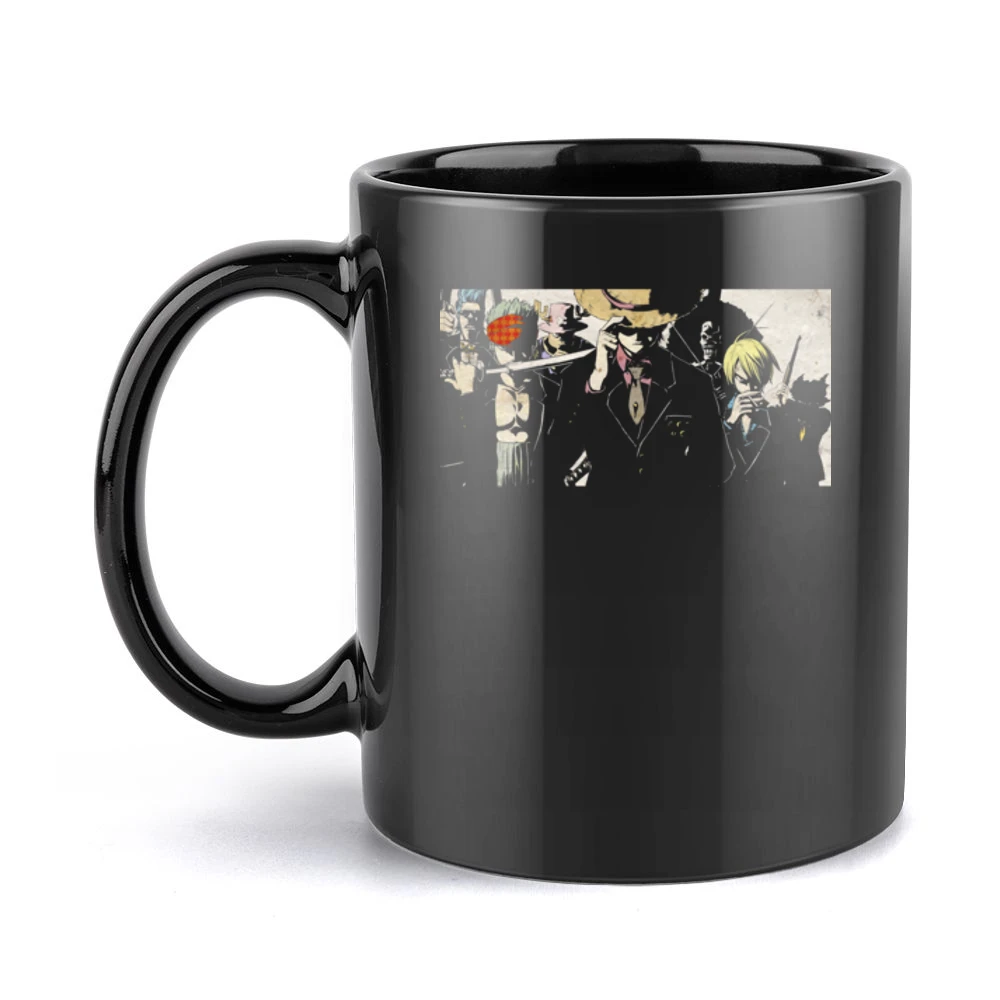 Are they cool - Straw hat pirates member One piece Luffy sanji broke z Black Mug
