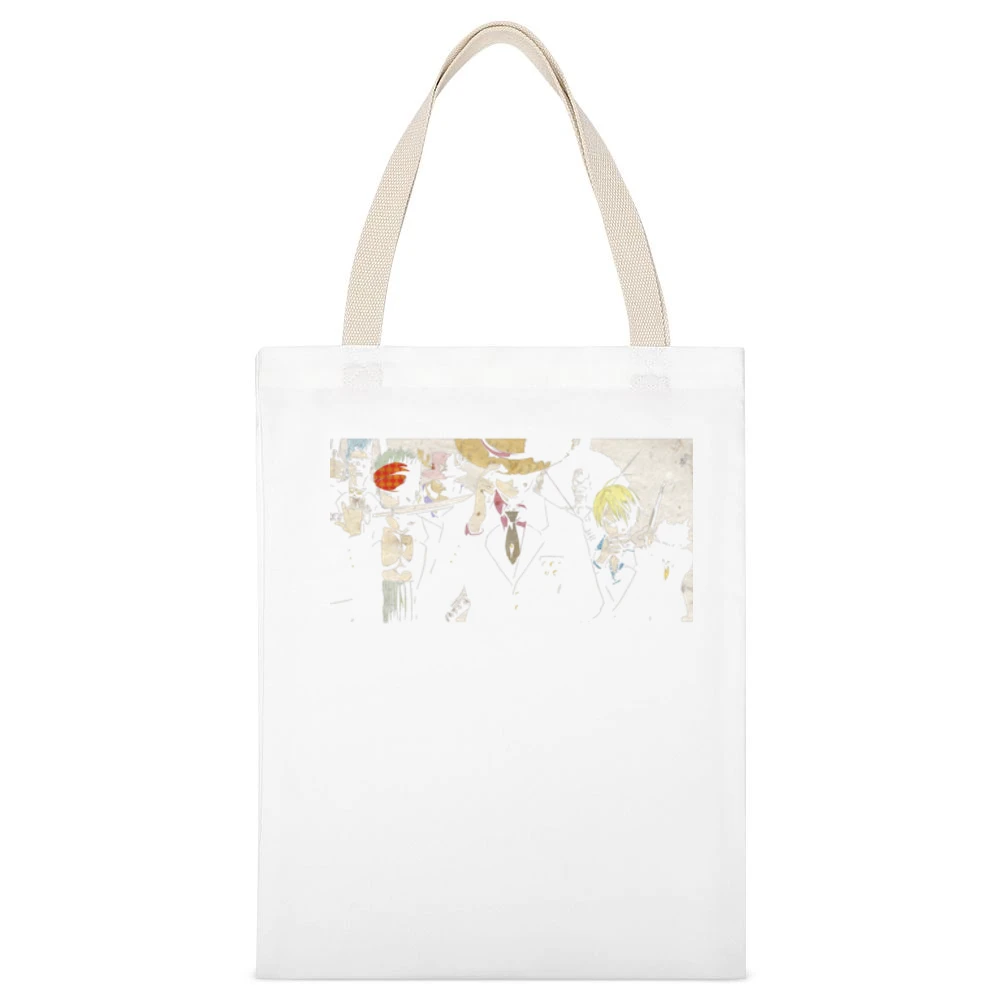 Are they cool - Straw hat pirates member One piece Luffy sanji broke z White Canvas Tote Shopping Bag