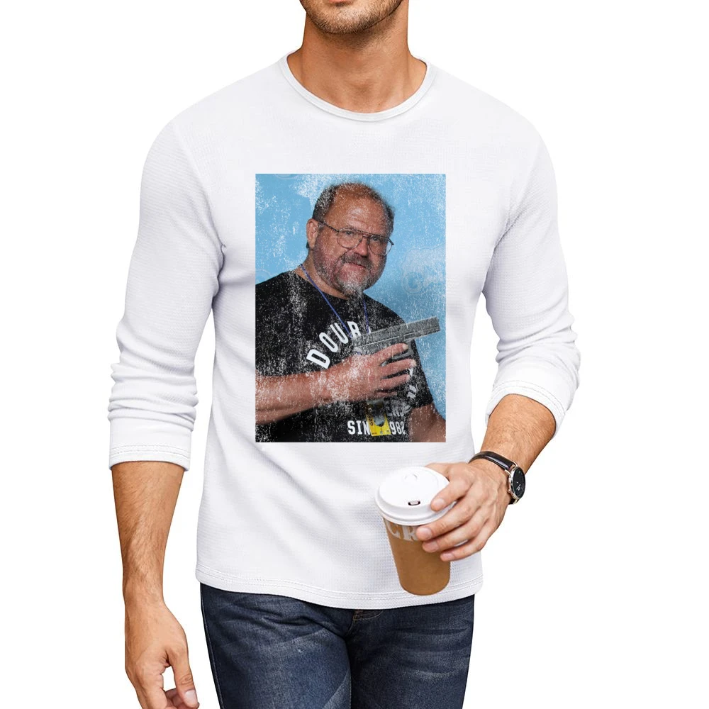 Arn Anderson Glock Wrestling Fan Vintage Style Men CrewNeck Long Sleeve T-Shirt