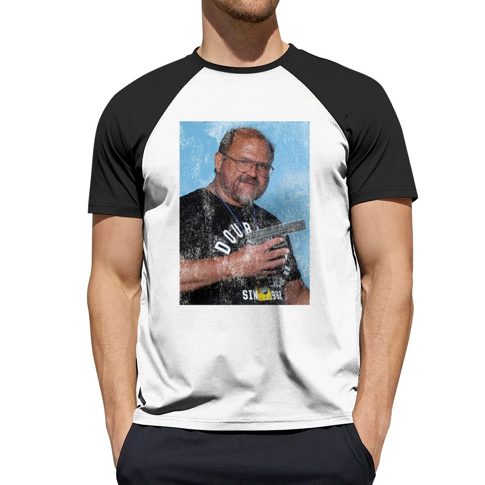 Arn Anderson Glock Wrestling Fan Vintage Style Men Short Sleeve T-Shirt