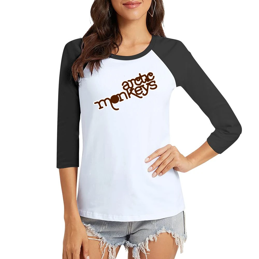 Artic Monkeys A03 Women Ladies 3-4 Sleeve T-Shirt