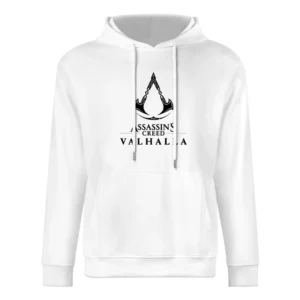 Assassins Creed Valhalla New Video Game Fan White European Size Men Hoodie