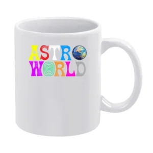 Astroworld Vintage Style Hip Hop Graphic Rap Merch White Mug