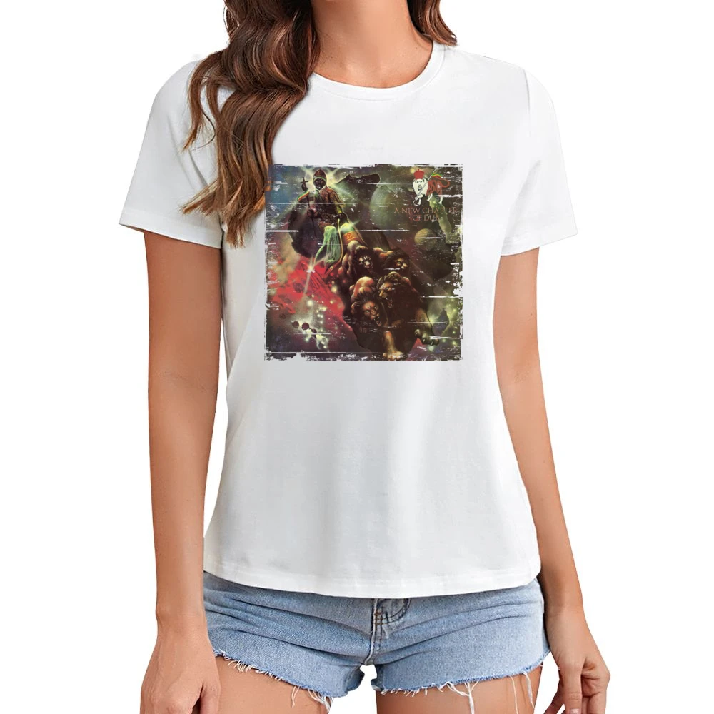 Aswad New Chapter Album Cover Distressed Image Asian Size Women Ladies T-shirt