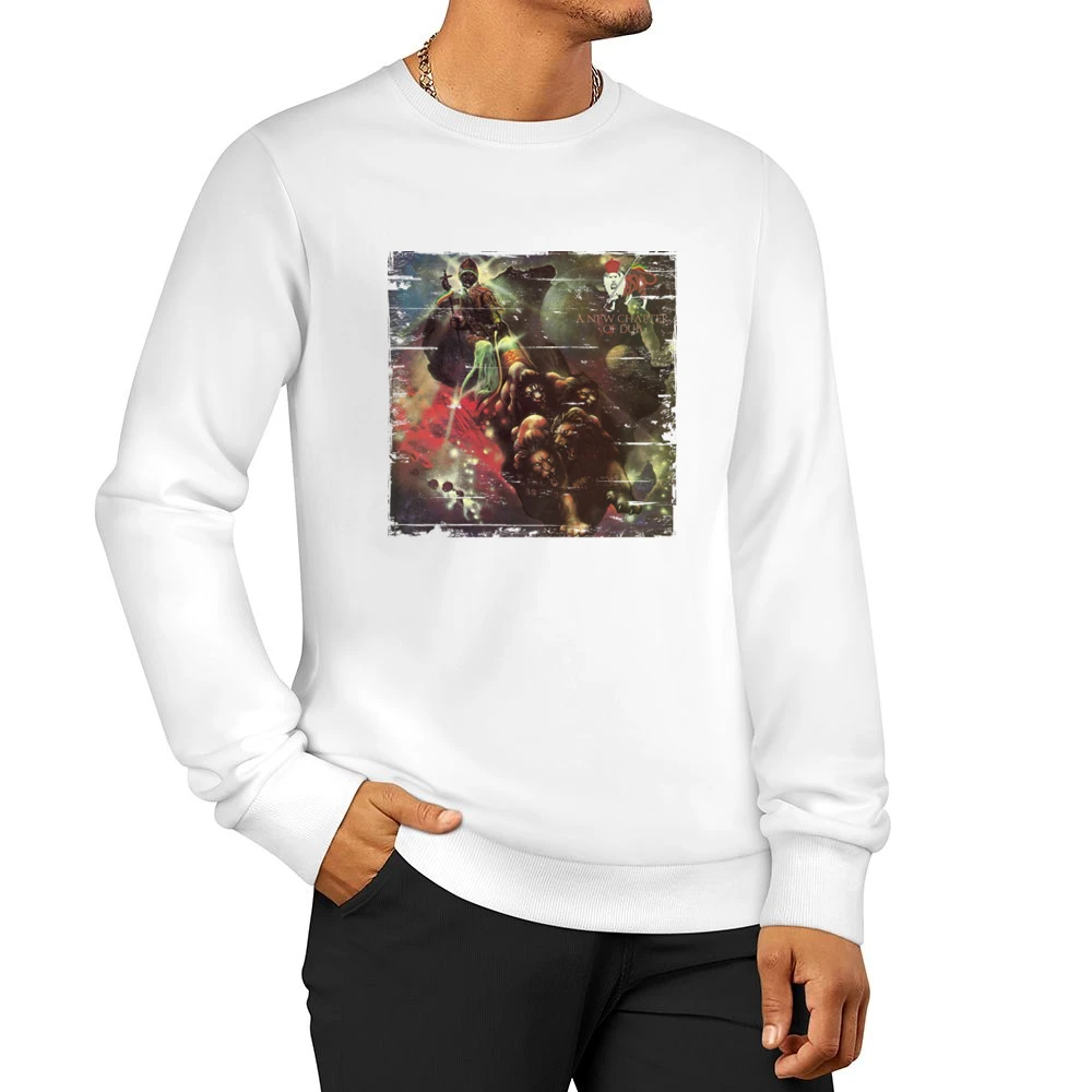 Aswad New Chapter Album Cover Distressed Image Men Pullover Sweatshirt