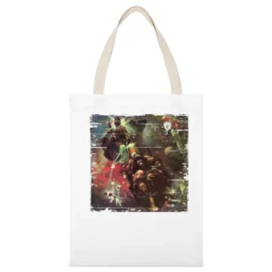 Aswad New Chapter Album Cover Distressed Image White Canvas Tote Shopping Bag