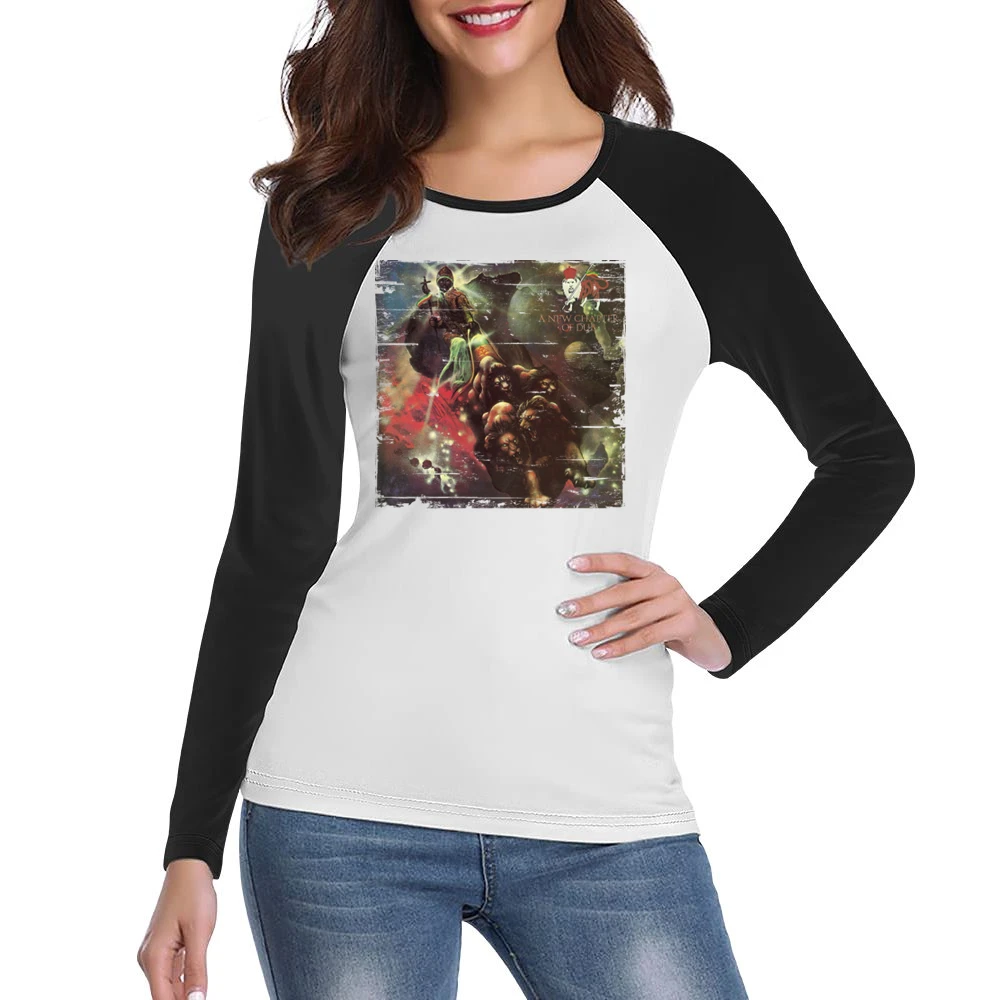 Aswad New Chapter Album Cover Distressed Image Women Ladies Long Sleeve T-Shirt