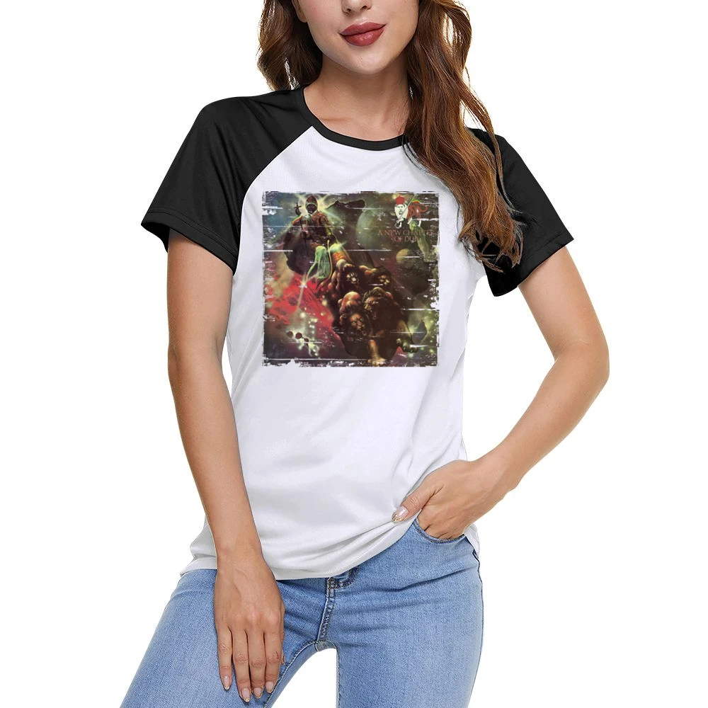 Aswad New Chapter Album Cover Distressed Image Women Ladies Short Sleeve T-Shirt