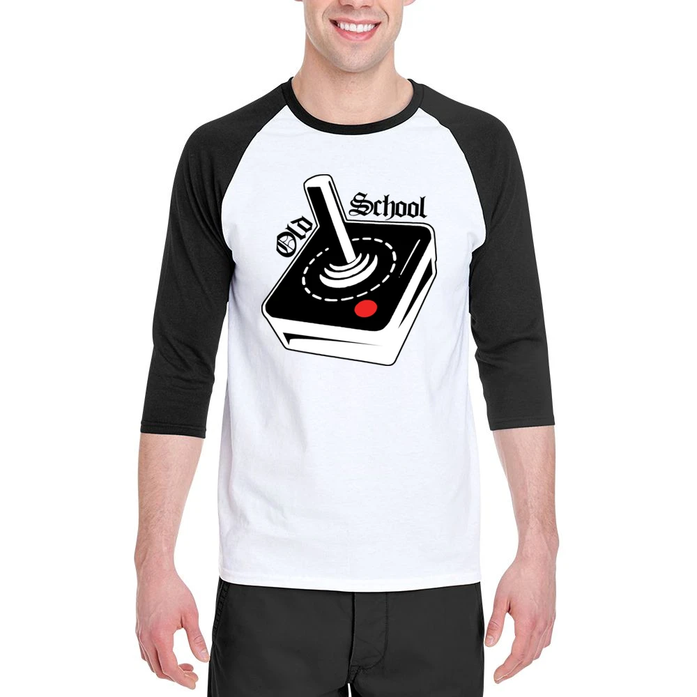 Atari Joystick Retro Men 3/4 Sleeve T-Shirt