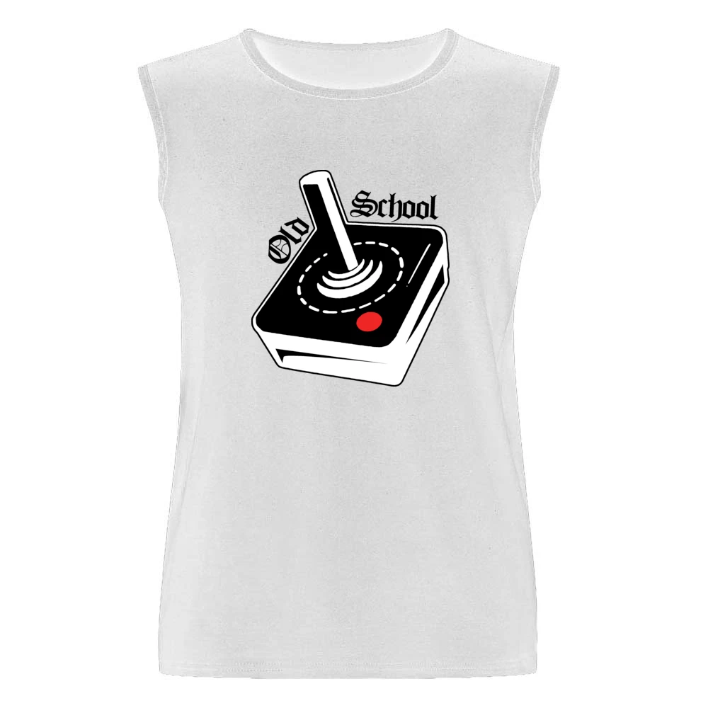 Atari Joystick Retro Men Sleeveless T-Shirt