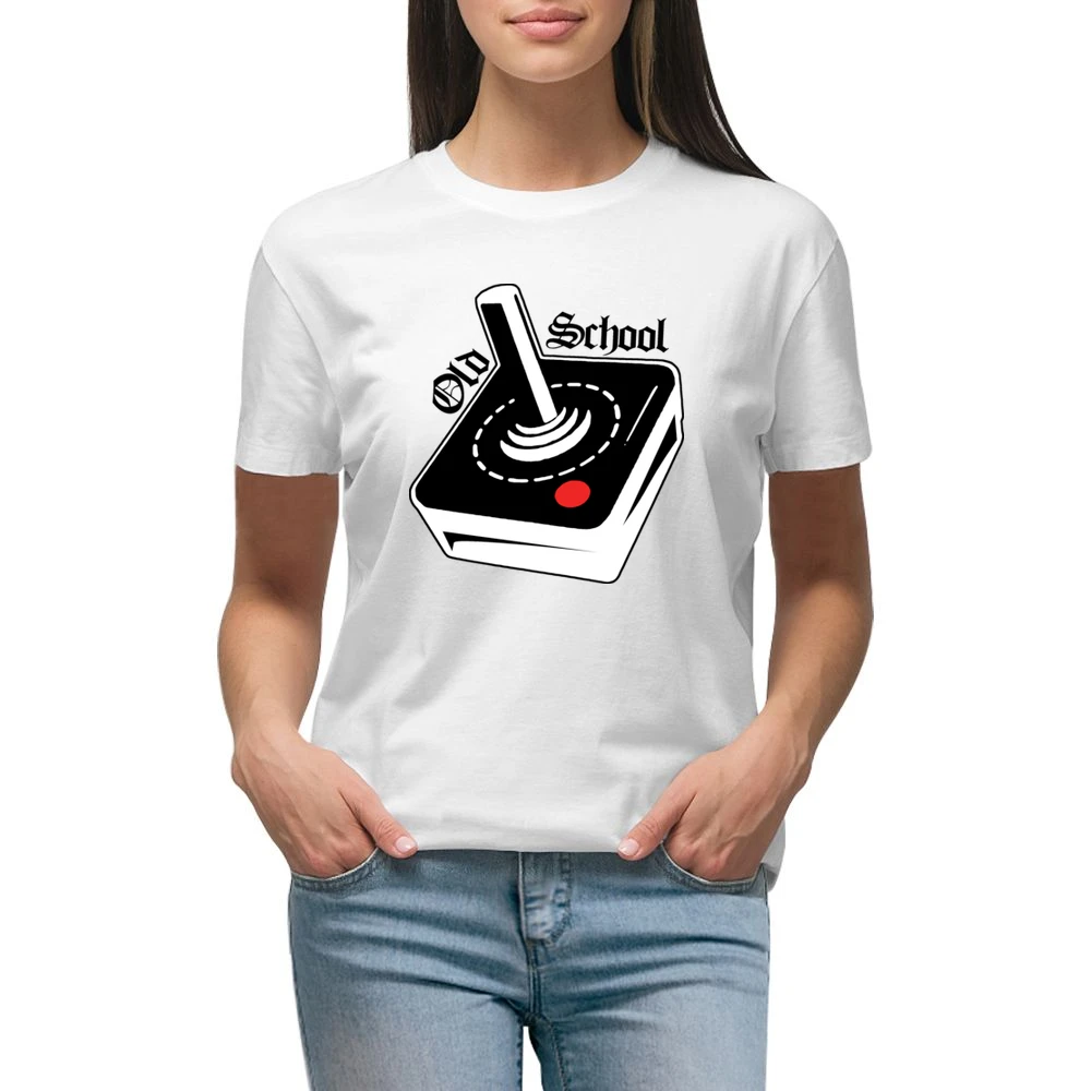 Atari Joystick Retro Premium Women Ladies T-shirt