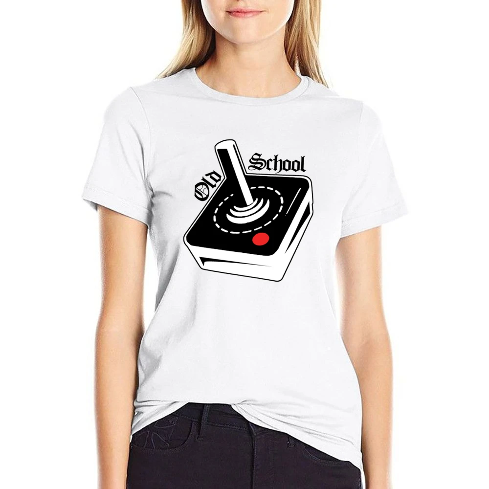 Atari Joystick Retro US Size Women Ladies T-shirt