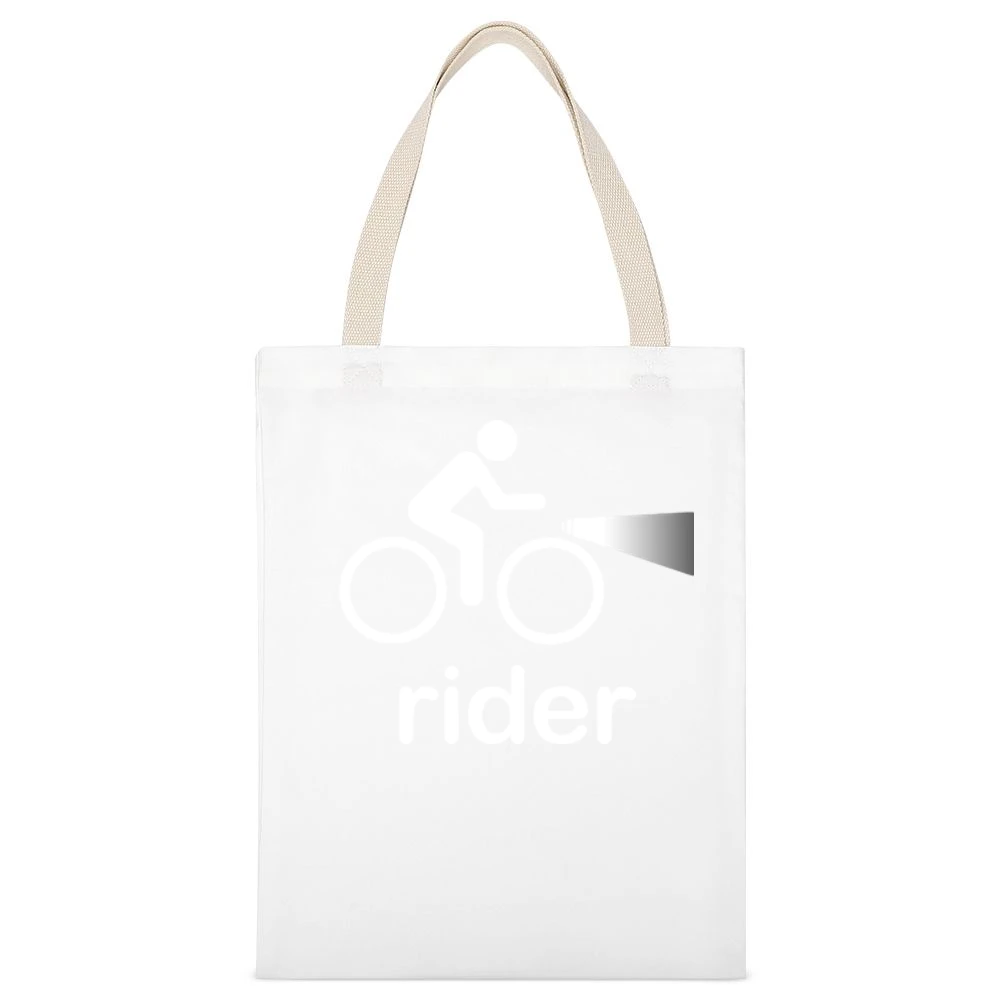 Atari Joystick Retro White Canvas Tote Shopping Bag