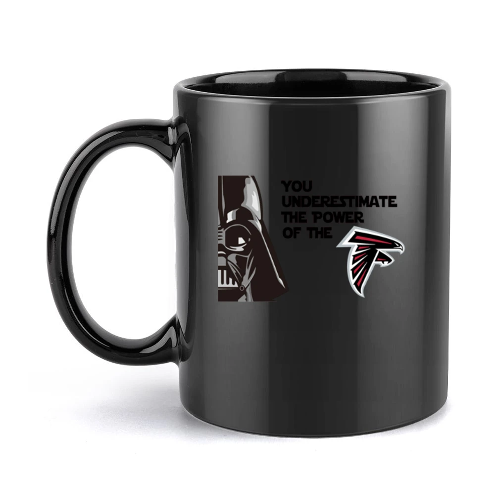 Atlanta Falcons Star Wars Tshirt Black Mug
