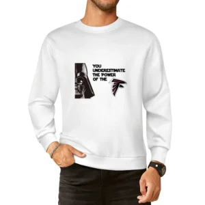 Atlanta Falcons Star Wars Tshirt European Size Pullover Sweater