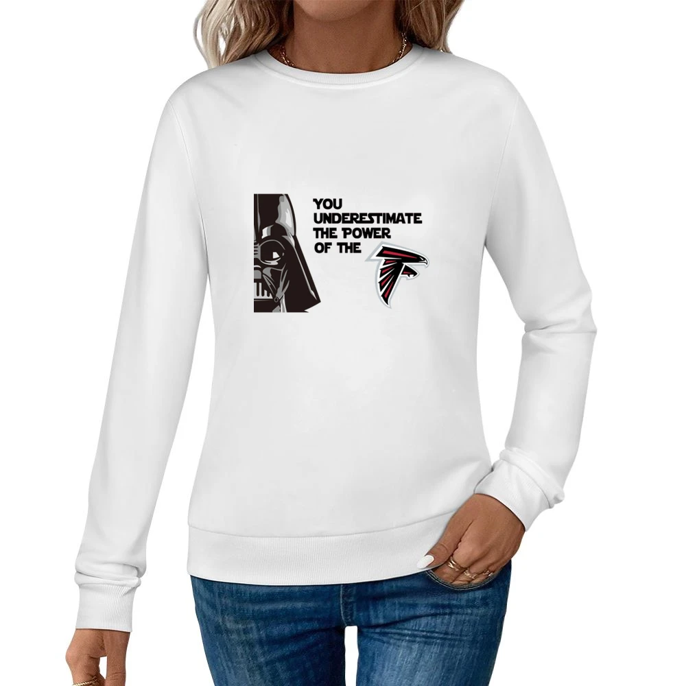 Atlanta Falcons Star Wars Tshirt Women Pullover Sweatshirt