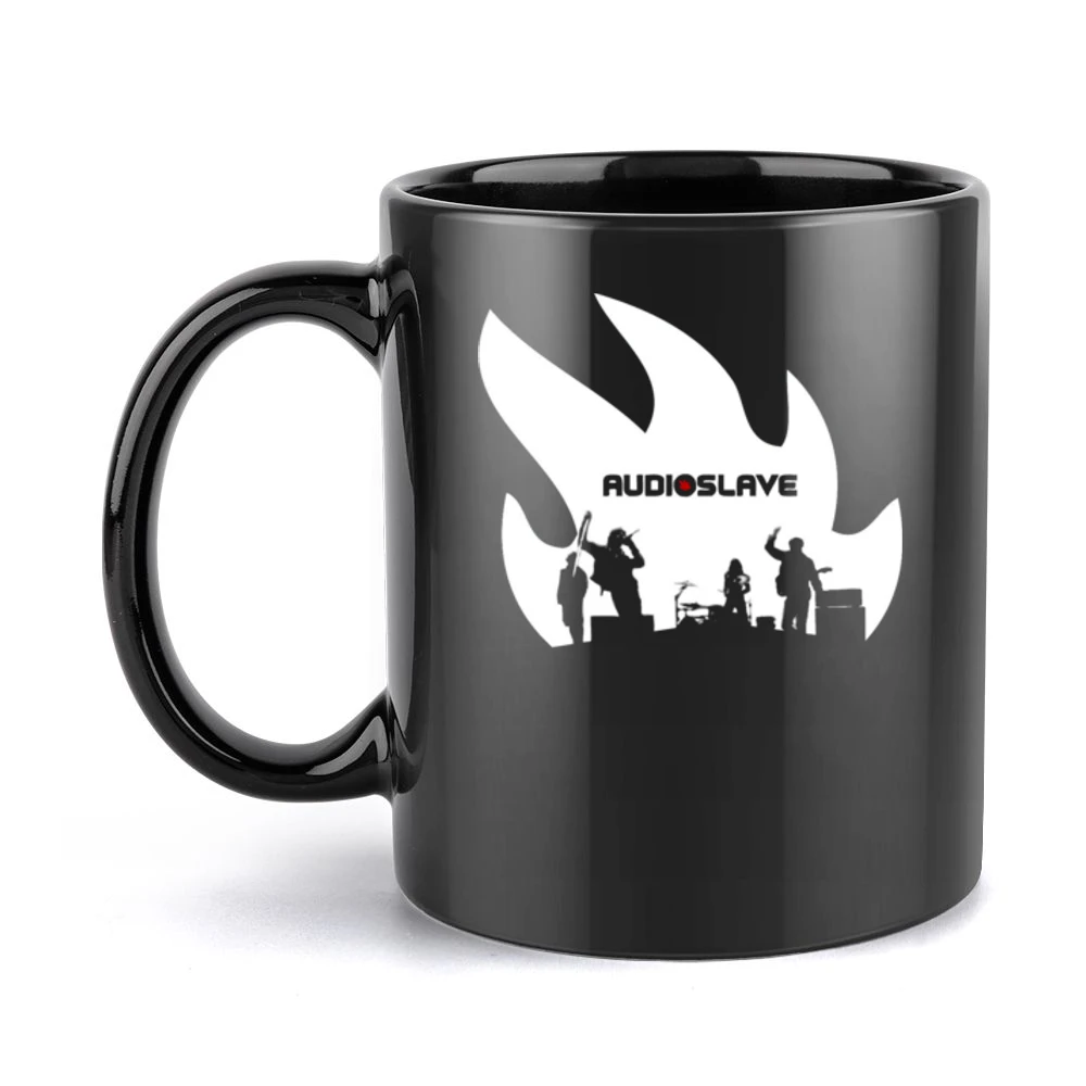 Audioslave Rock Band Black Mug
