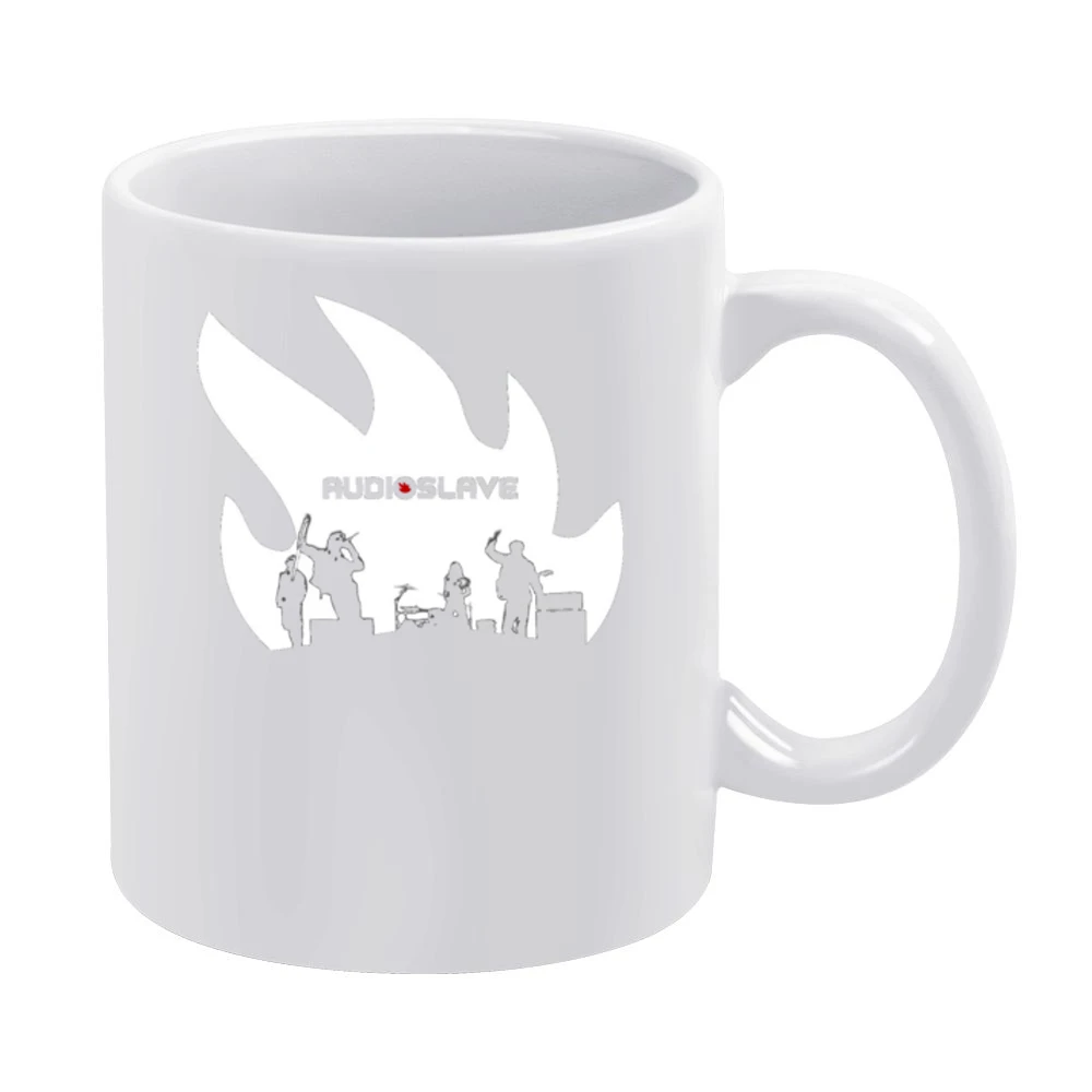 Audioslave Rock Band White Mug