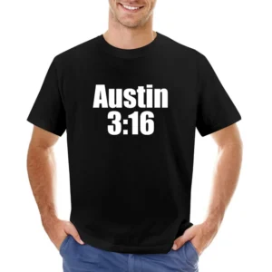 Austin Three Sixteen Wrestling Kevin Love Cleveland Basketball Champio Asian Size Men T-Shirt