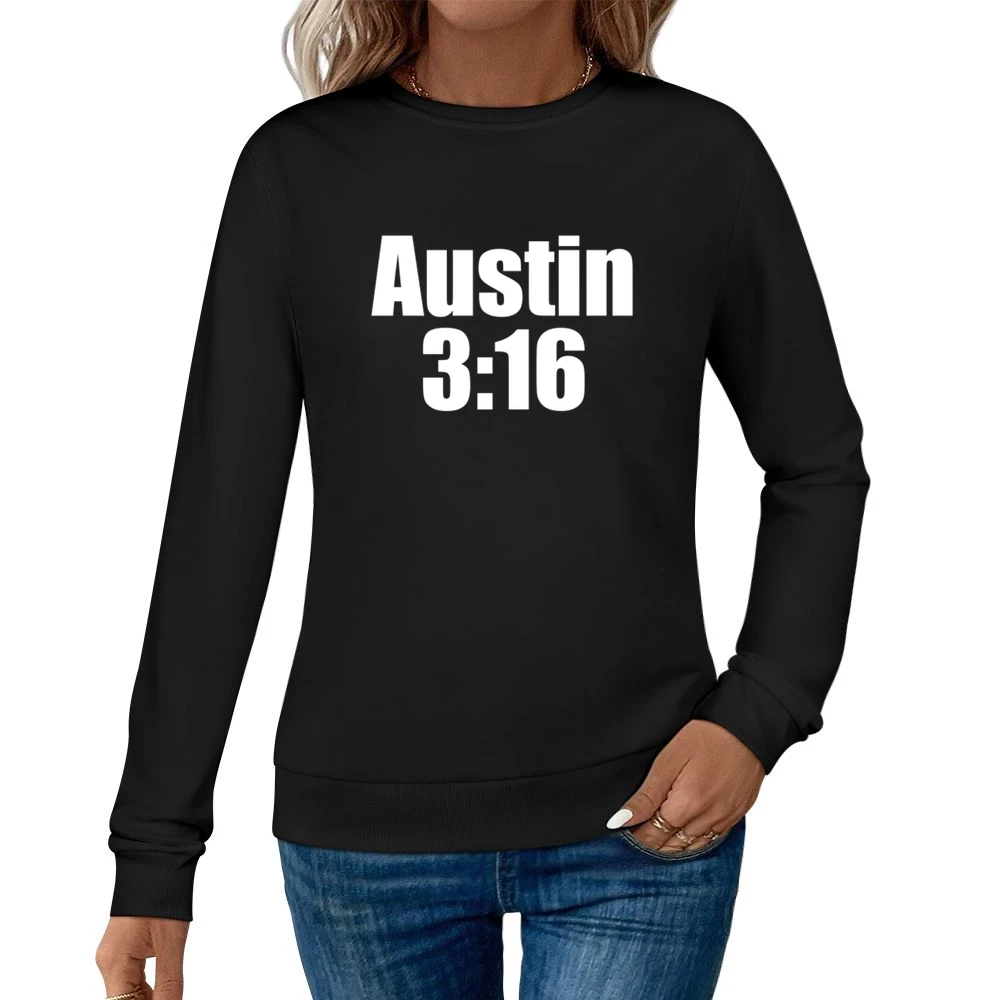 Austin Three Sixteen Wrestling Kevin Love Cleveland Basketball Champio Women Pullover Sweatshirt