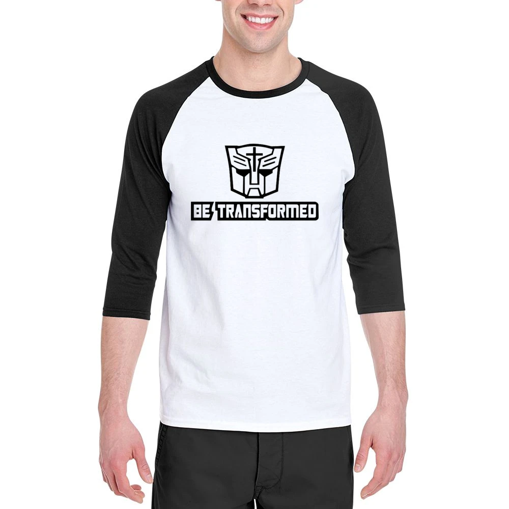 Autobot transformers cross be transformed Men 3/4 Sleeve T-Shirt
