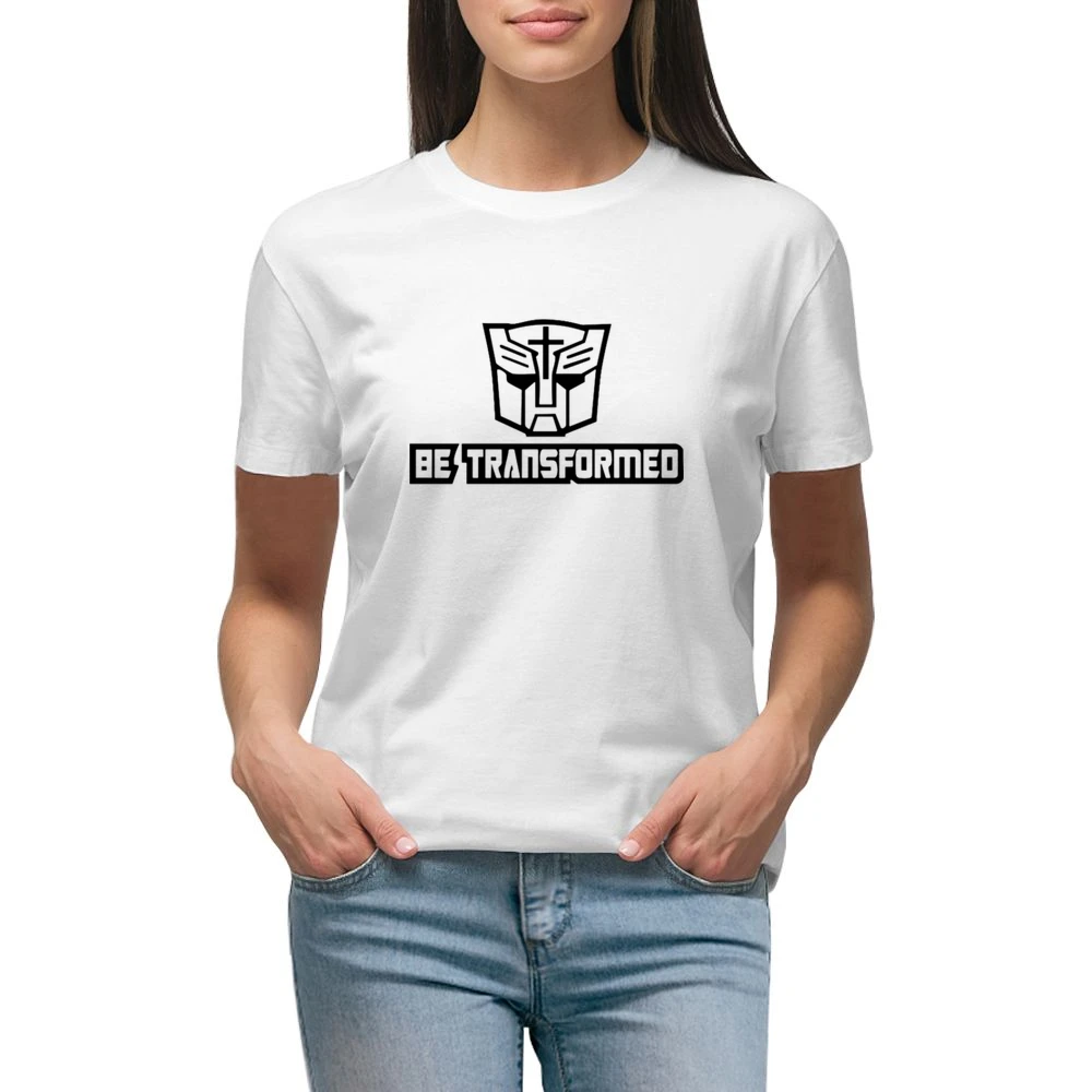 Autobot transformers cross be transformed Premium Women Ladies T-shirt