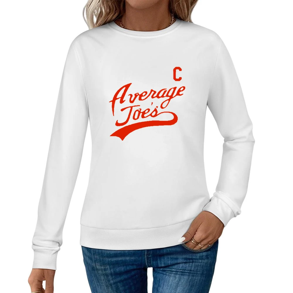 Average Joes Gym Captain Funny Dodgeball Movie Women Pullover Sweatshirt