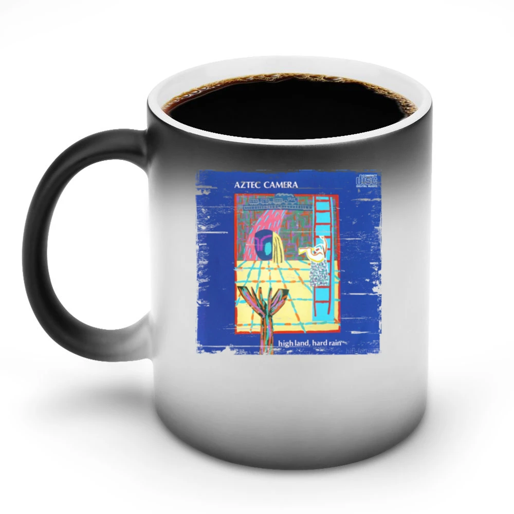 Aztec Camera High Land Hard Rain Album Cover Distressed Image Discoloration Mug