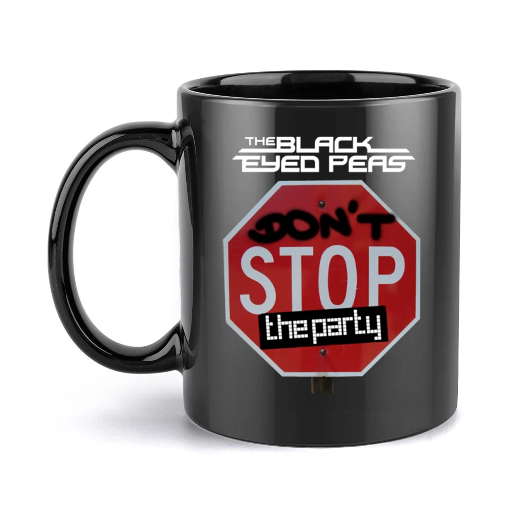 BEP the black eyed peas don't stop the party Black Mug
