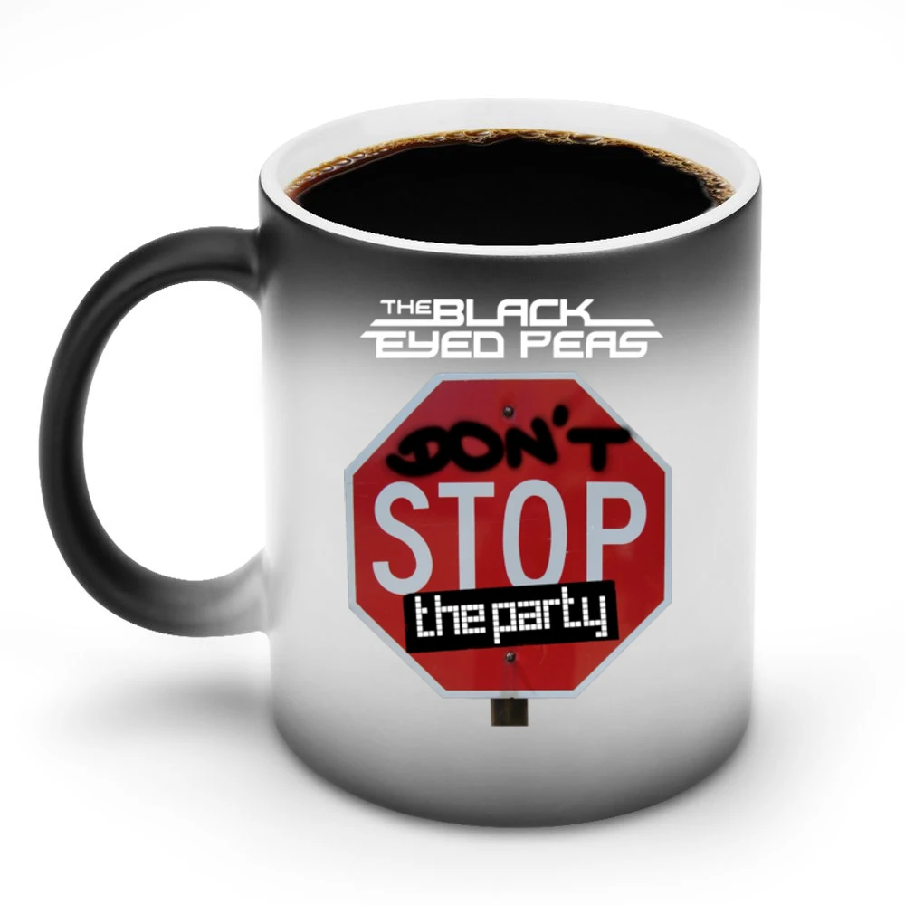 BEP the black eyed peas don't stop the party Discoloration Mug