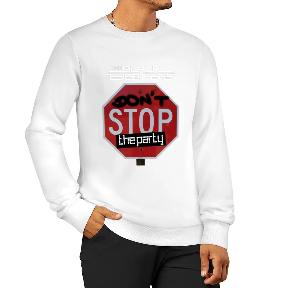 BEP the black eyed peas don't stop the party Men Pullover Sweatshirt