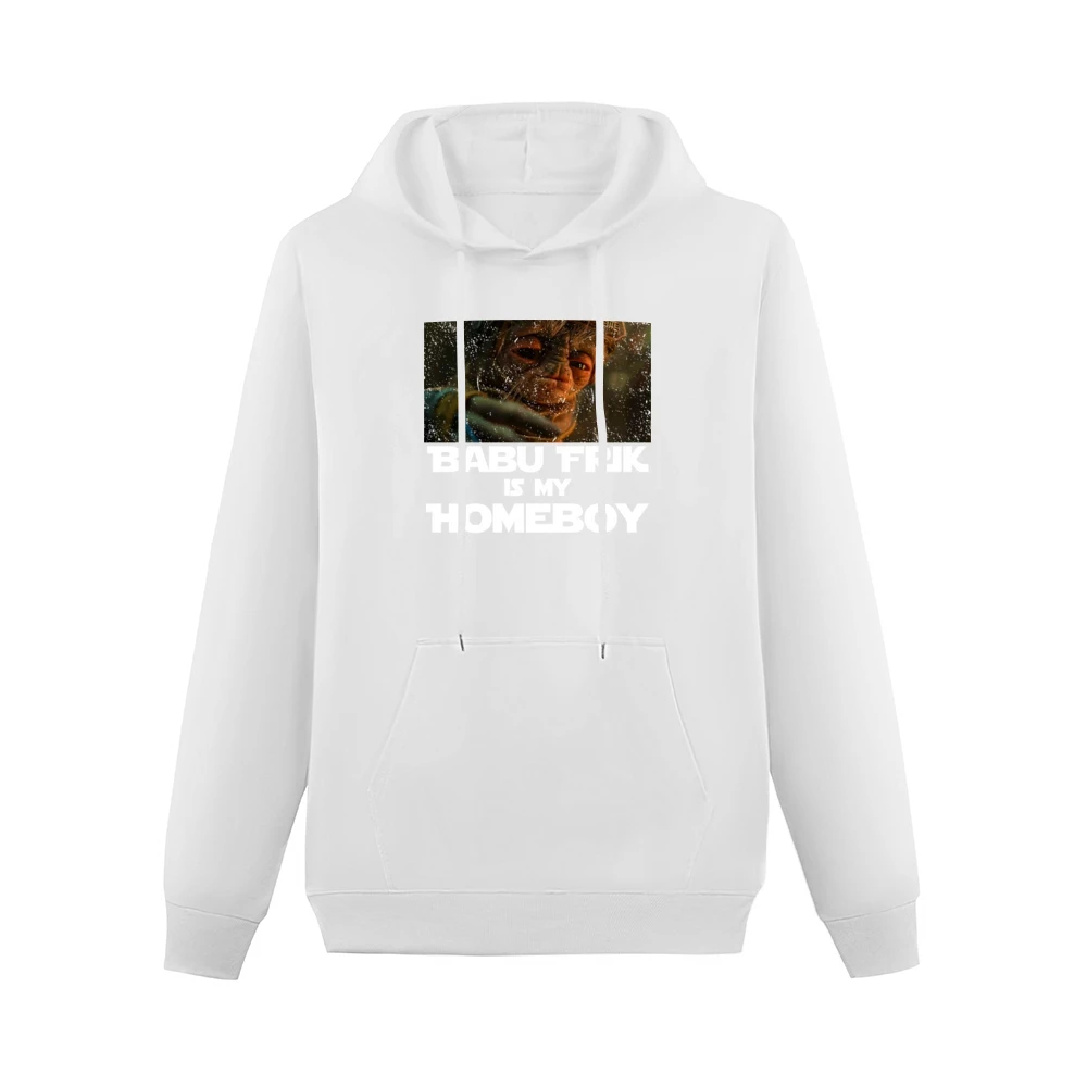 Babu Frik Is My Homeboy Star Wars Rise Of Skywalker Fan Men Hoodie With Pocket