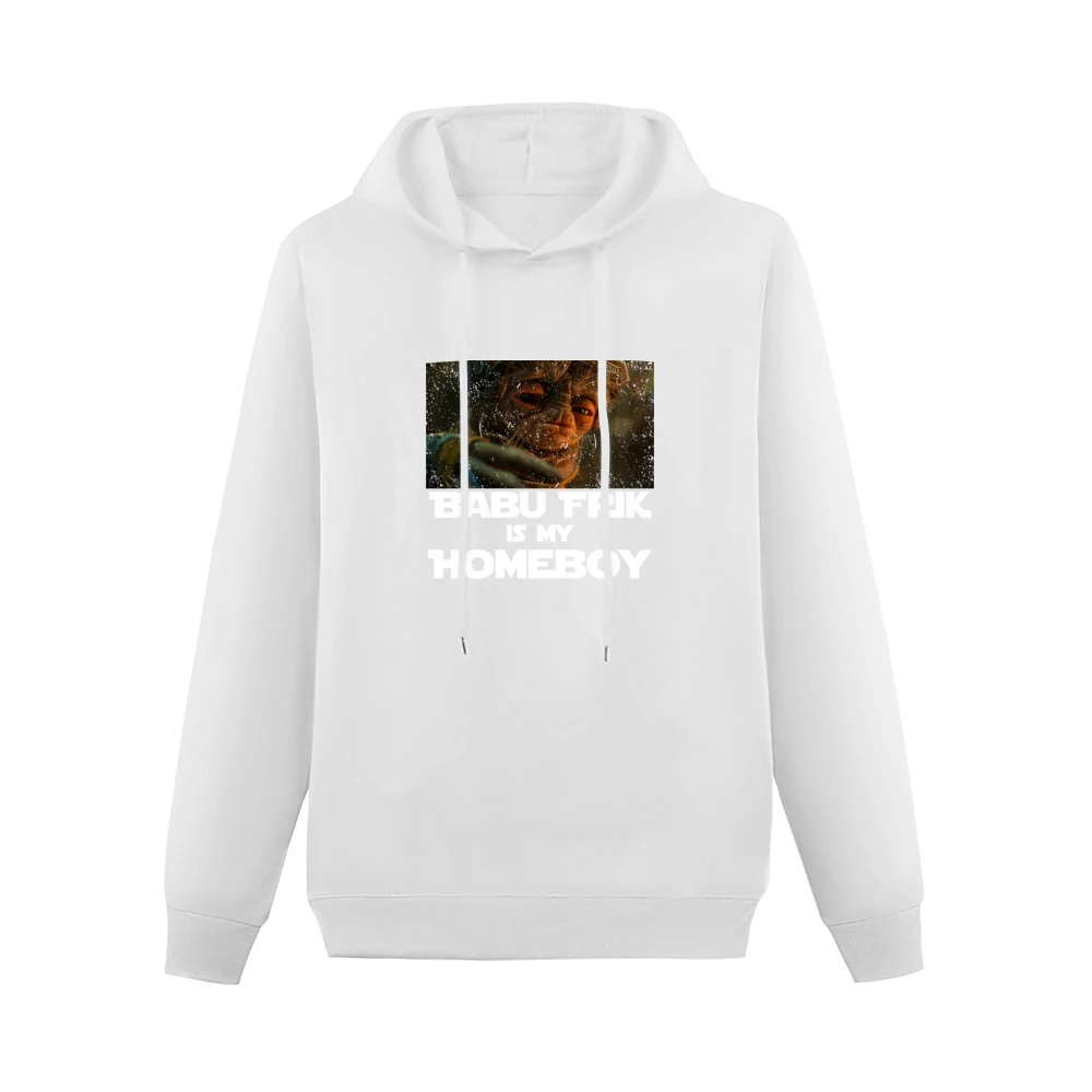 Babu Frik Is My Homeboy Star Wars Rise Of Skywalker Fan Men Hoodie Without Pocket
