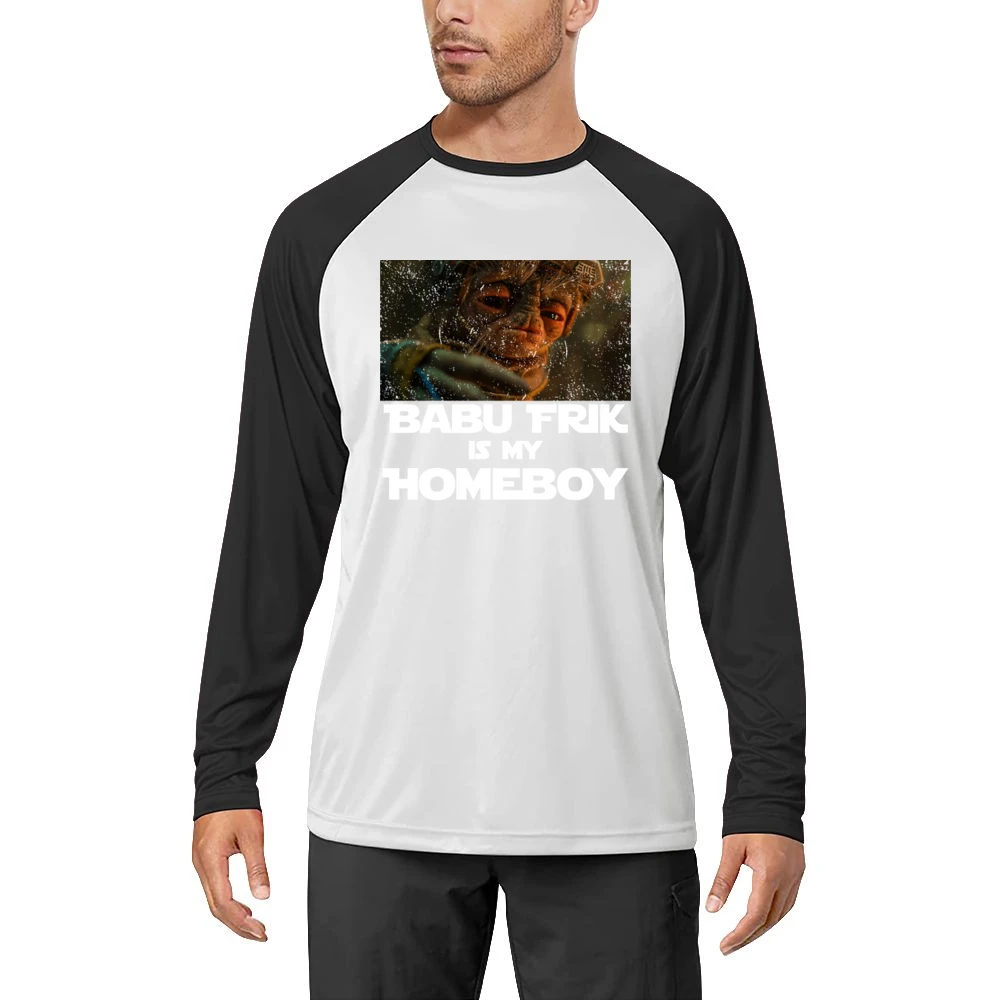 Babu Frik Is My Homeboy Star Wars Rise Of Skywalker Fan Men Long Sleeve T-Shirt