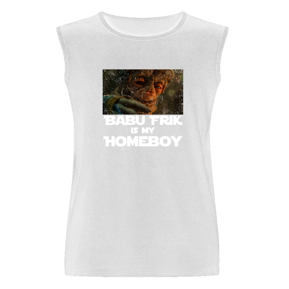 Babu Frik Is My Homeboy Star Wars Rise Of Skywalker Fan Men Sleeveless T-Shirt