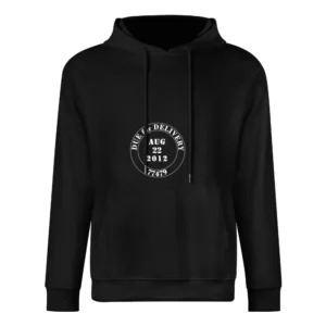 Baby Delivery Date Funny Maternity European Size Men Hoodie