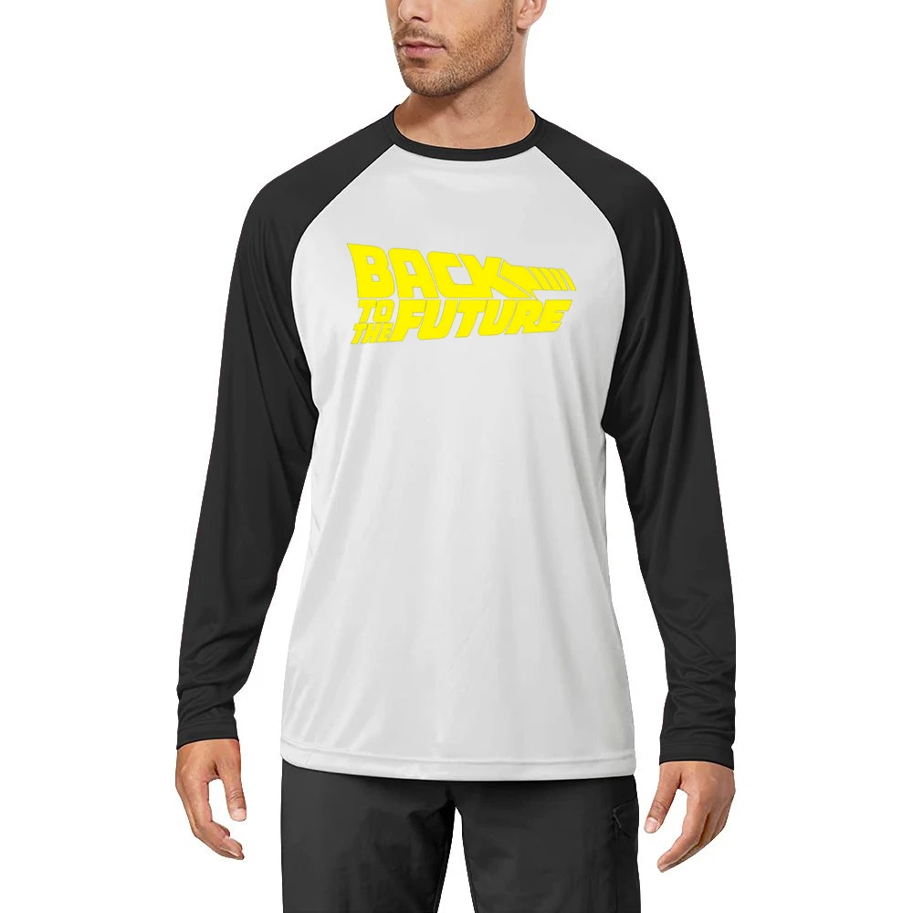 Back To The Future Movie Men Long Sleeve T-Shirt