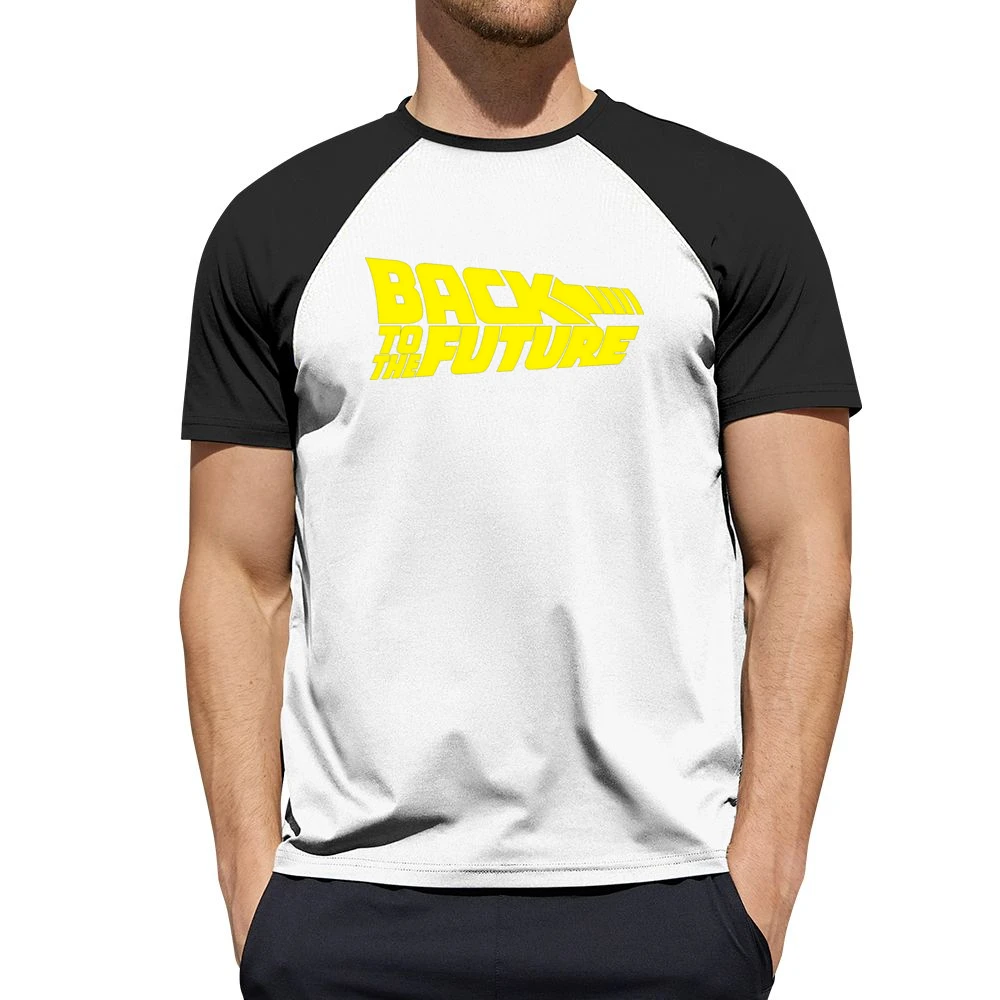 Back To The Future Movie Men Short Sleeve T-Shirt