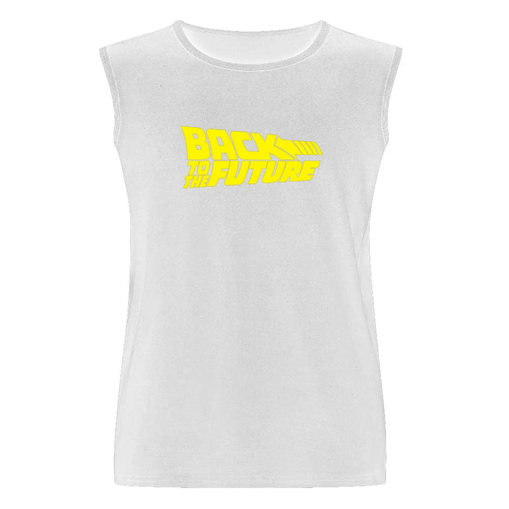 Back To The Future Movie Men Sleeveless T-Shirt