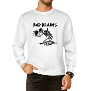 Bad Brains Punk Rock Retro European Size Pullover Sweater