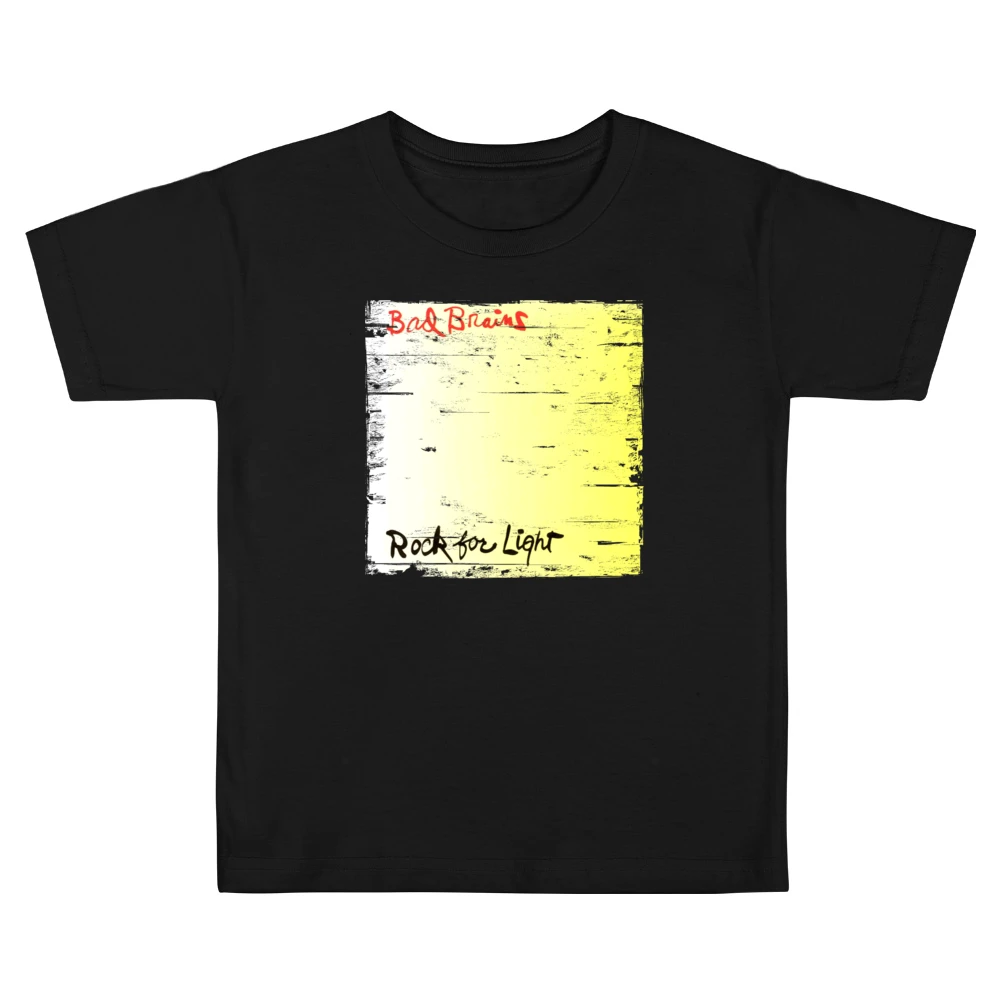 Bad Brains Rock For Light Album Cover Distressed Image Kids Boys Girls T-Shirt