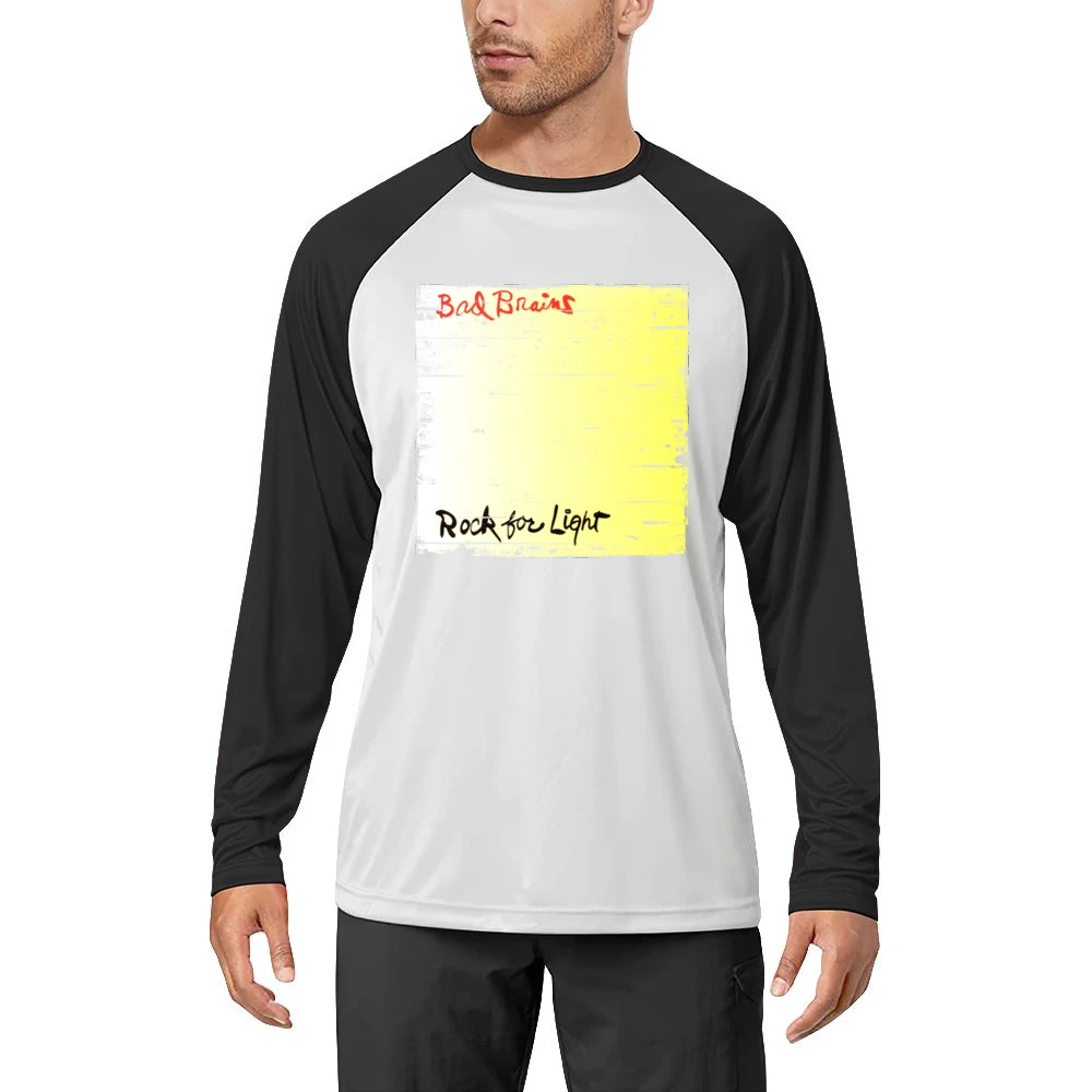 Bad Brains Rock For Light Album Cover Distressed Image Men Long Sleeve T-Shirt