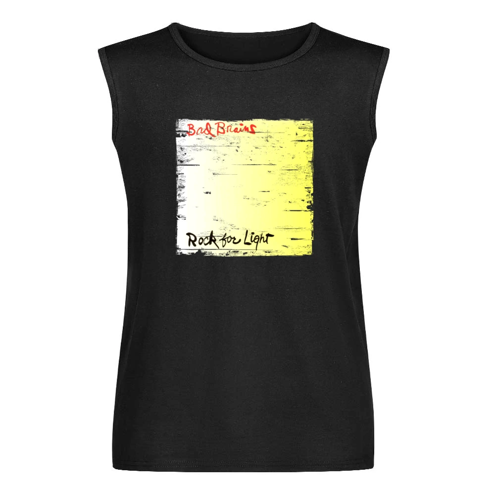 Bad Brains Rock For Light Album Cover Distressed Image Men Sleeveless T-Shirt