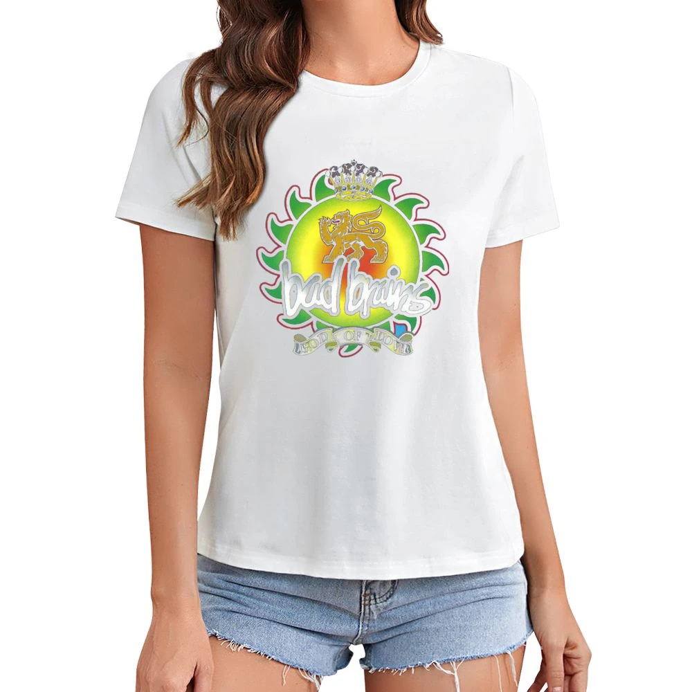 Bad Brains rock band God Of Love Asian Size Women Ladies T-shirt