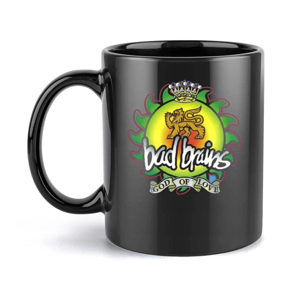 Bad Brains rock band God Of Love Black Mug