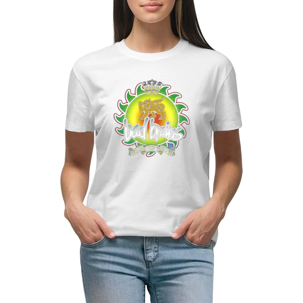 Bad Brains rock band God Of Love Premium Women Ladies T-shirt